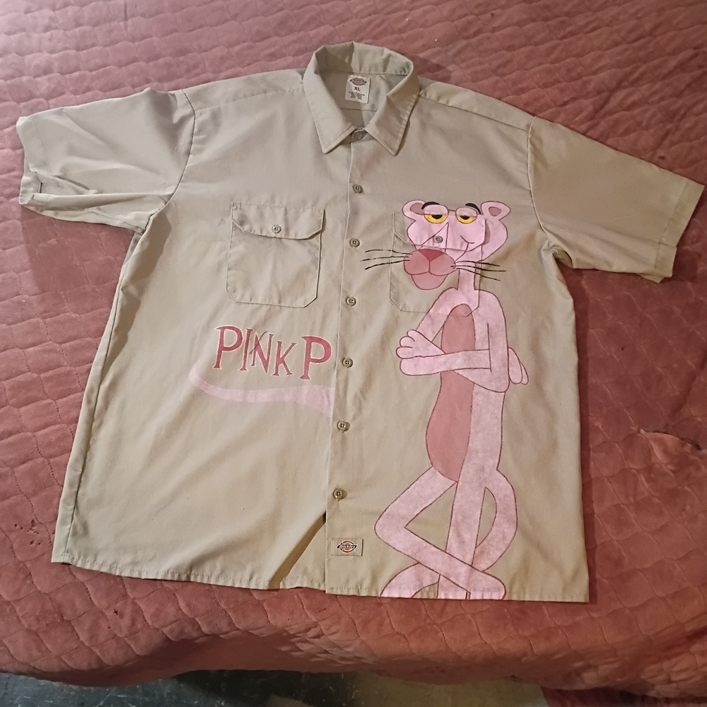 Dickies Beige Pink Panther Shirt